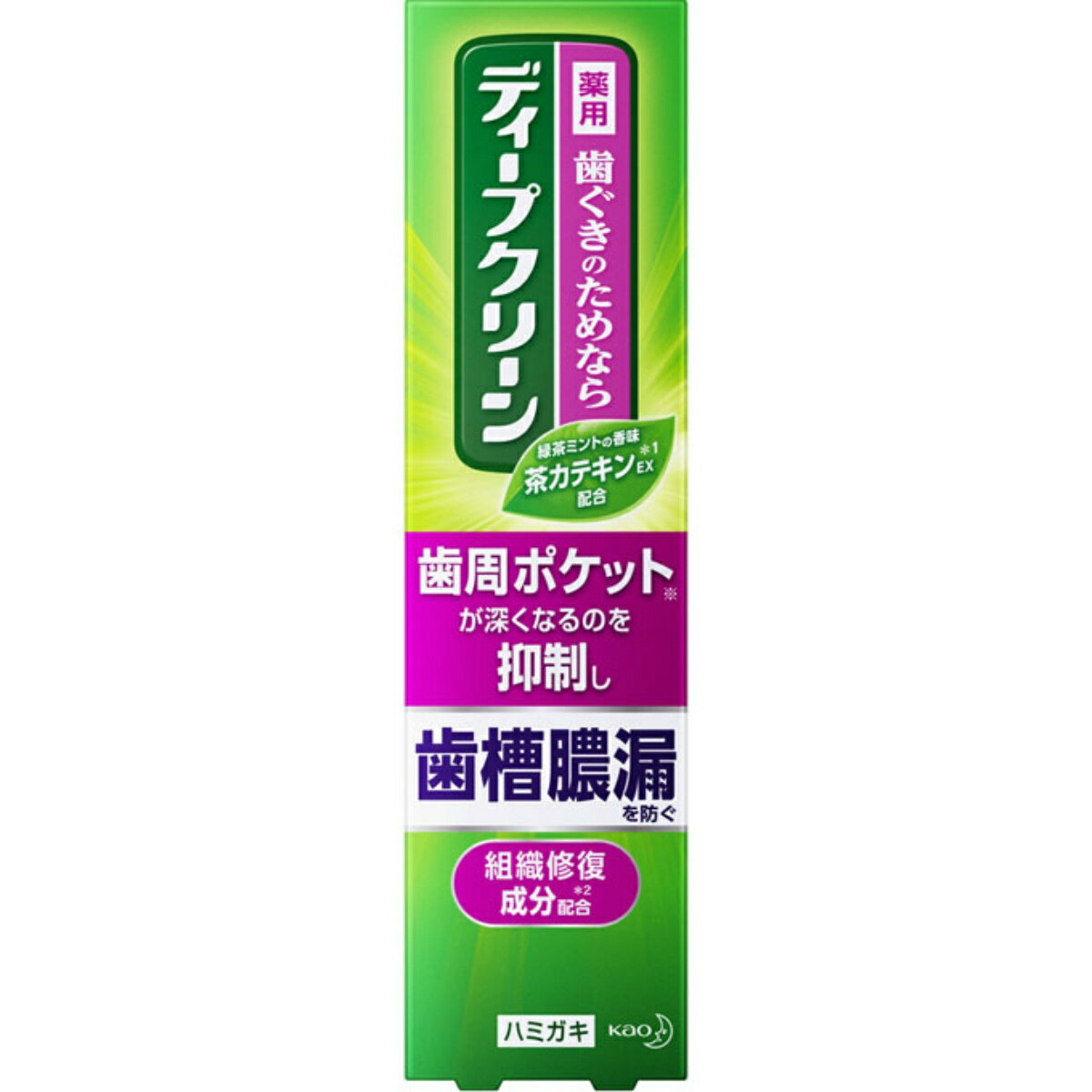 商品名：花王 ディープクリーン 薬用ハミガキ 100g内容量：100gJANコード：4901301278531発売元、製造元、輸入元又は販売元：花王原産国：日本区分：医薬部外品商品番号：103-4901301278531商品区分:医薬部外品...