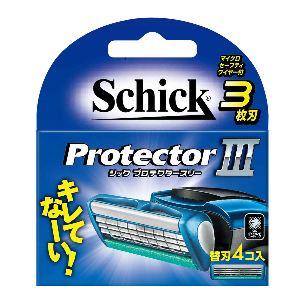 シック schick プロテクタースリー 替刃 4個入