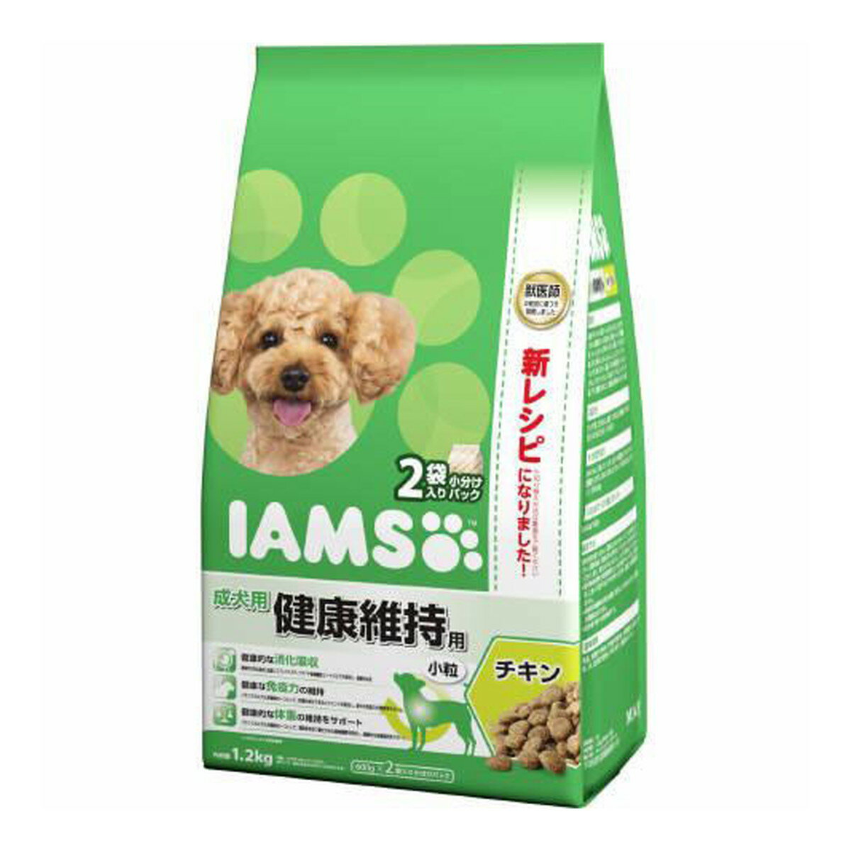 マースジャパン アイムス 成犬用 健康維持用 チキン 小粒1.2kg