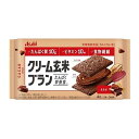 商品名：アサヒグループ食品 クリーム玄米ブラン カカオ 72g 栄養機能食品内容量：72g（2枚×2袋）JANコード：4946842527823発売元、製造元、輸入元又は販売元：アサヒグループ食品原産国：日本区分：栄養機能食品商品番号：103-4946842527823【カルシウム・鉄】カラダをつくるたんぱく質と不足しがちなビタミン10種※・食物繊維・カルシウム・鉄を手軽に摂れる「たんぱく栄養食」シリーズ。玄米と小麦ブランを練り込んだ生地にチョコレートを加えたクリームをサンドしました。シリアル入りのザクザクとした生地の食感と、ほど良くビターなカカオの味わいが楽しめます。※V.A、V.B 、V.B 、V.B 、V.B 、V.D、V.E、ナイアシン、葉酸、パントテン酸広告文責：アットライフ株式会社TEL 050-3196-1510 ※商品パッケージは変更の場合あり。メーカー欠品または完売の際、キャンセルをお願いすることがあります。ご了承ください。