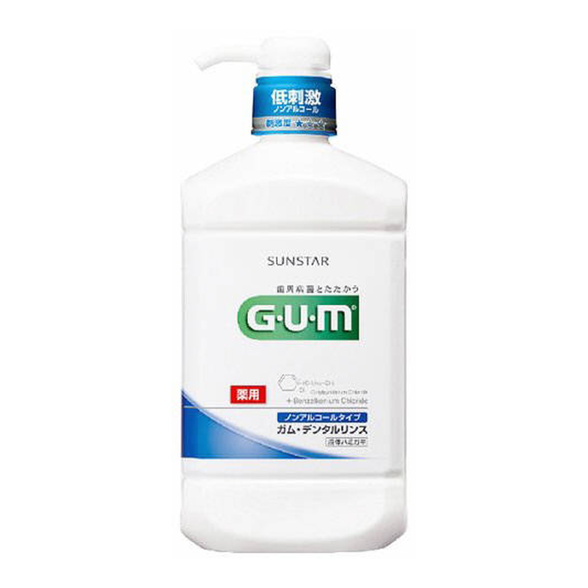 サンスター G・U・M ガム 薬用 デンタルリンス ノンアルコールタイプ 960ml