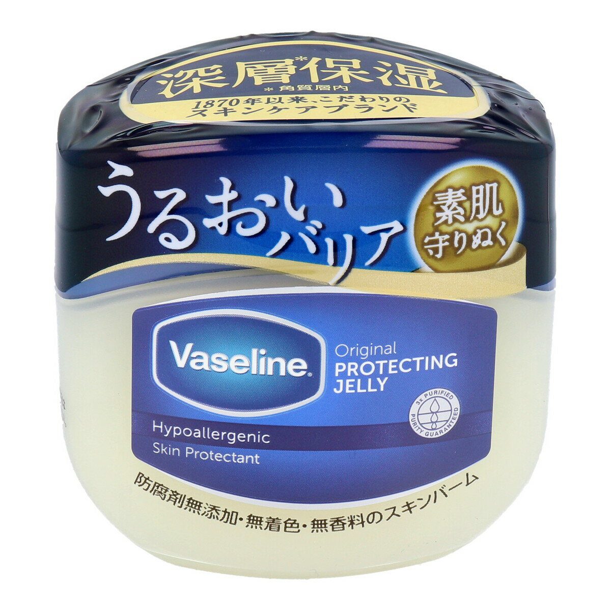 【送料込・まとめ買い×10個セット】ユニリーバ ヴァセリン Vaseline オリジナル ピュアスキンジェリー 80g