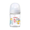 【送料込・まとめ買い×3個セット】ピジョン 母乳実感 哺乳びん 耐熱ガラス Zoo 160ml