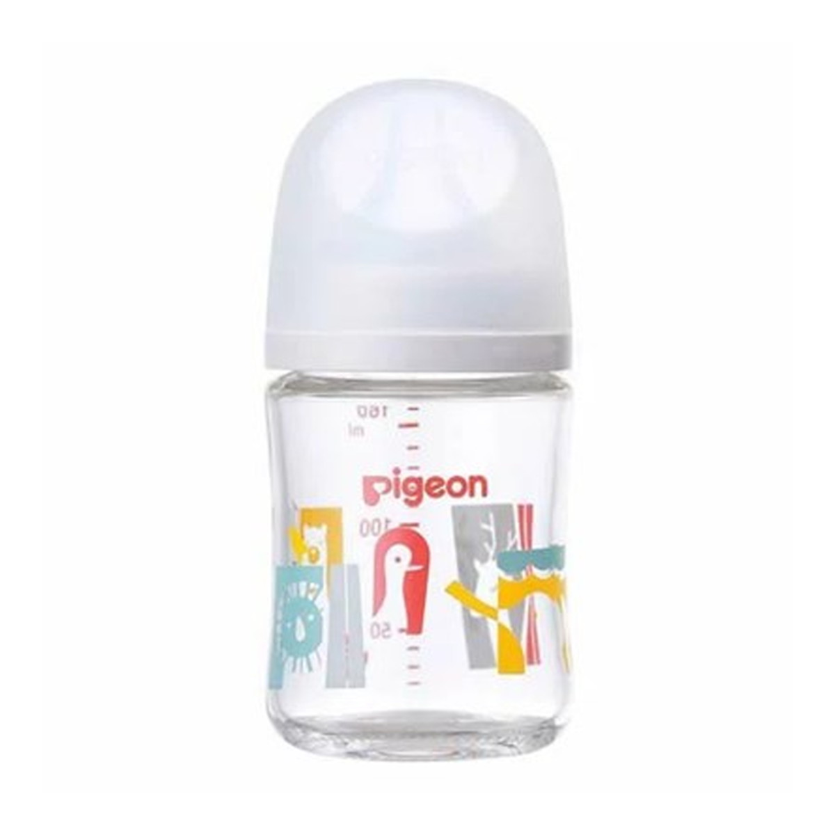 ピジョン 母乳実感 哺乳びん 耐熱ガラス Zoo 160ml