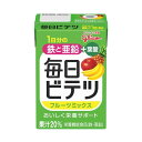 江崎グリコ 毎日ビテツ フルーツミックス 100ml 栄養機能食品