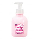 【送料込・まとめ買い×5個セット】サラヤ ホイップウォッシュ 無香 500ml ポンプ付