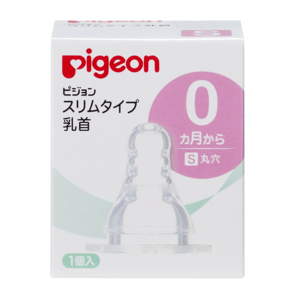 商品名：ピジョン スリムタイプ 乳首 0カ月から S 丸穴 0カ月から 1個入内容量：1個JANコード：4902508011617発売元、製造元、輸入元又は販売元：ピジョン原産国：タイ商品番号：103-4902508011617商品説明スリムタイプ乳首　0ヵ月〜 S　1個入柔らかく、スムーズに飲めるよう開発された乳首です。耐久性にすぐれたシリコーンゴム製。1個入り。0ヵ月からの赤ちゃんにぴったりの、Sサイズ（丸穴）。Kタイプ哺乳びんにもお使いいただけます。広告文責：アットライフ株式会社TEL 050-3196-1510 ※商品パッケージは変更の場合あり。メーカー欠品または完売の際、キャンセルをお願いすることがあります。ご了承ください。