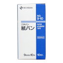 商品名：ニチバン 紙バン 医家向品 9mm×10m 10巻入内容量：10巻JANコード：4987167430214発売元、製造元、輸入元又は販売元：ニチバン株式会社原産国：日本商品番号：103-4987167430214商品説明防水加工した丈夫な和紙に、アクリル系粘着剤を均等に塗布した、医療補助用紙粘着テープです。良好な粘着力、保持力があります。●皮膚に低刺激性です。●手で簡単に切れる手切れ性があります。●撥水性があります。【用途】・脱脂綿、ガーゼ、包帯の固定・注射針・穿刺針の固定・カテーテル、チューブの固定広告文責：アットライフ株式会社TEL 050-3196-1510 ※商品パッケージは変更の場合あり。メーカー欠品または完売の際、キャンセルをお願いすることがあります。ご了承ください。