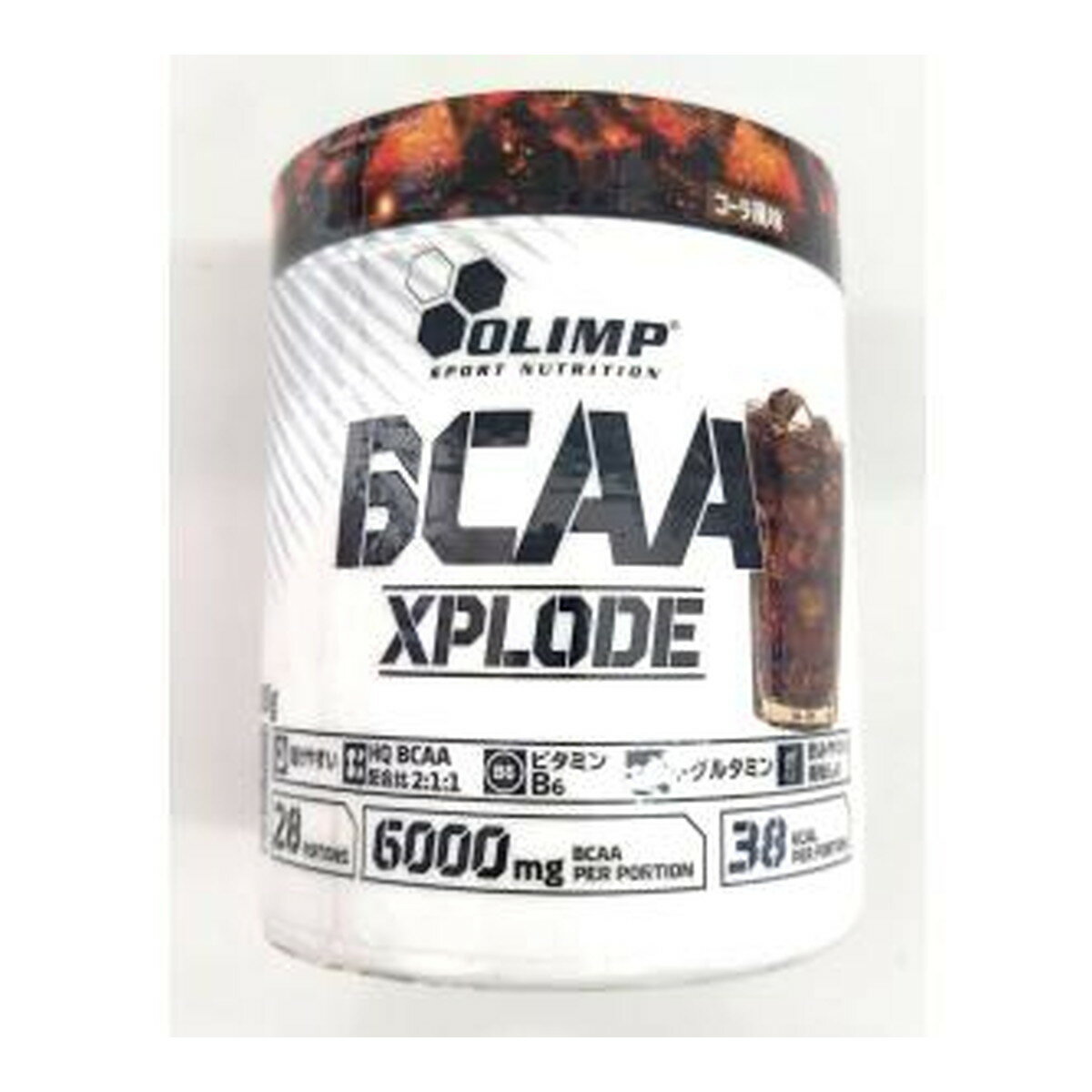 【送料込・まとめ買い×3個セット】Olimp オリンプ BCAA XPLODE Cola 280g コーラ風味