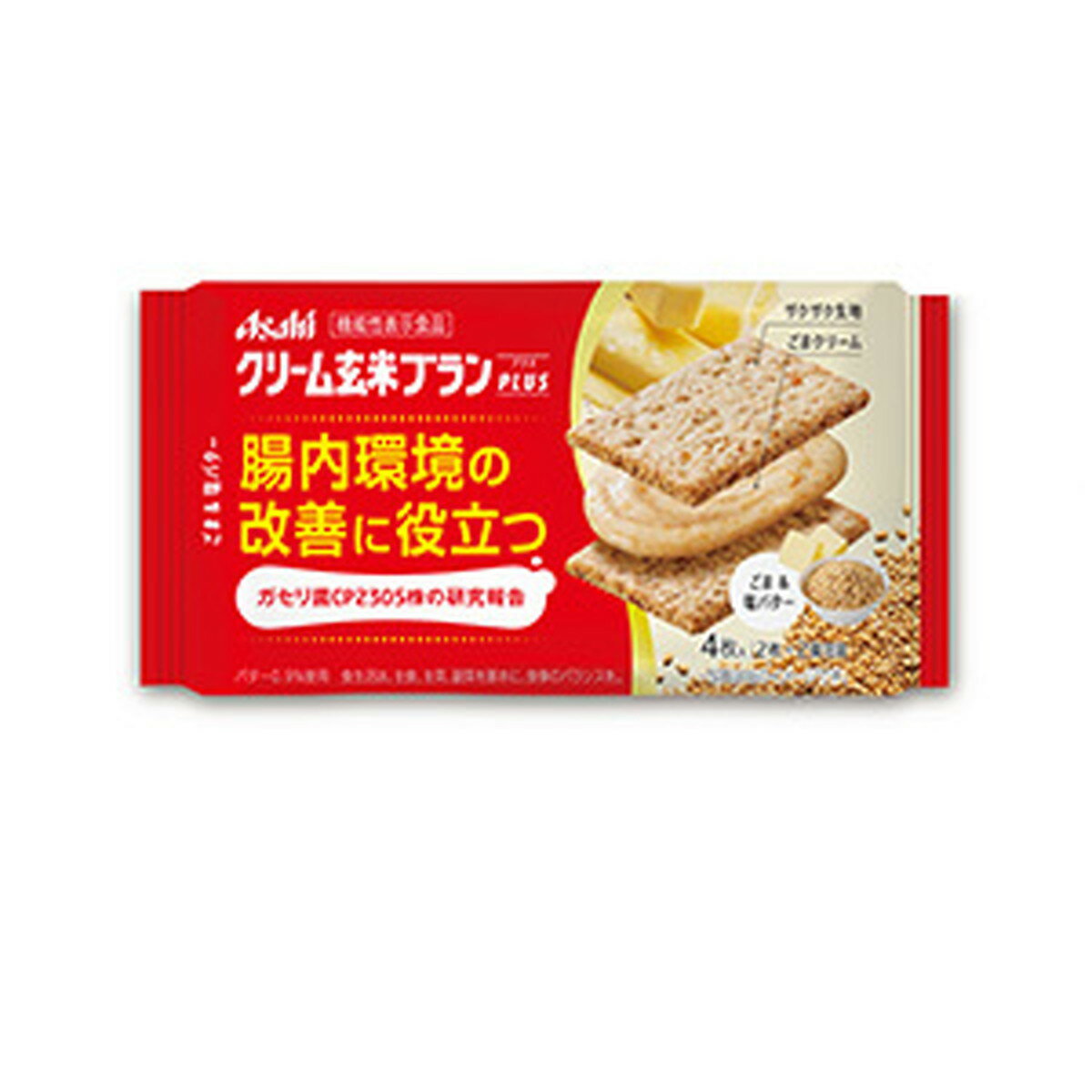 アサヒグループ食品 クリーム玄米ブラン プラス ごま&塩バタ