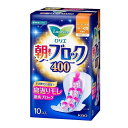 花王 Kao ロリエ 朝までブロック 400 特に多い夜用 羽つき 40cm 無香料 生理用ナプキン 10コ入