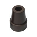 介援隊 ゴムチップC 一本杖・伸縮杖用 内径 15mm ブラウン(4)