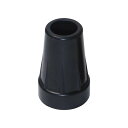 介援隊 ゴムチップD 伸縮杖スリムタイプ 内径 15mm ブラック(4)