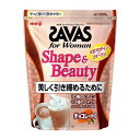 【送料込・まとめ買い×3個セット】明治 ザバス for Woman シェイプ&ビューティ チョコレート風味 900g