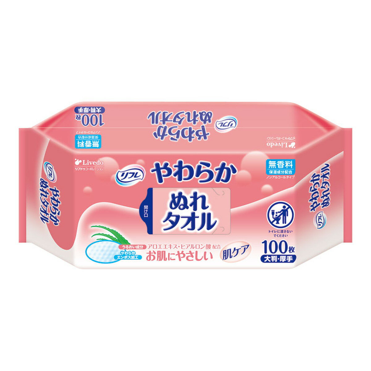 【送料込・まとめ買い×10個セット】リブドゥ リフレ やわらか ぬれタオル 100枚入 大判 厚手
ITEMPRICE