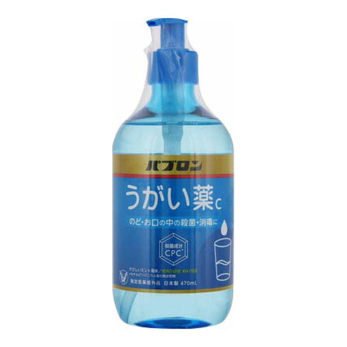 【送料込・まとめ買い×10個セット】大正製薬 パブロン うがい薬C 470ml