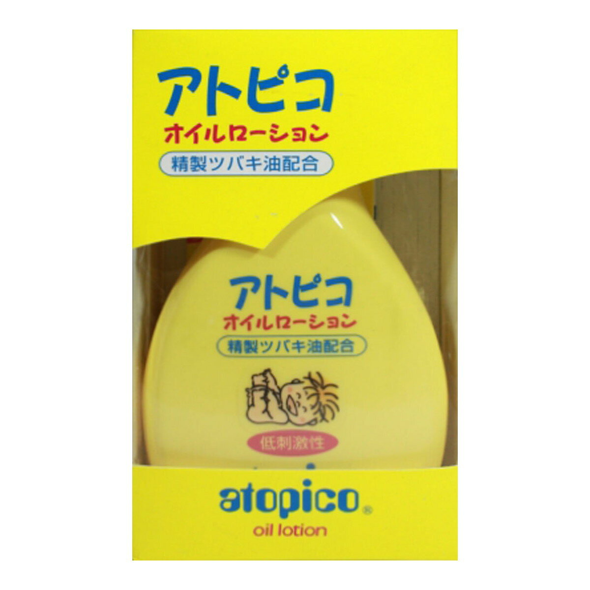 【送料込・まとめ買い×10個セット】大島椿 アトピコ オイルローション 120ml