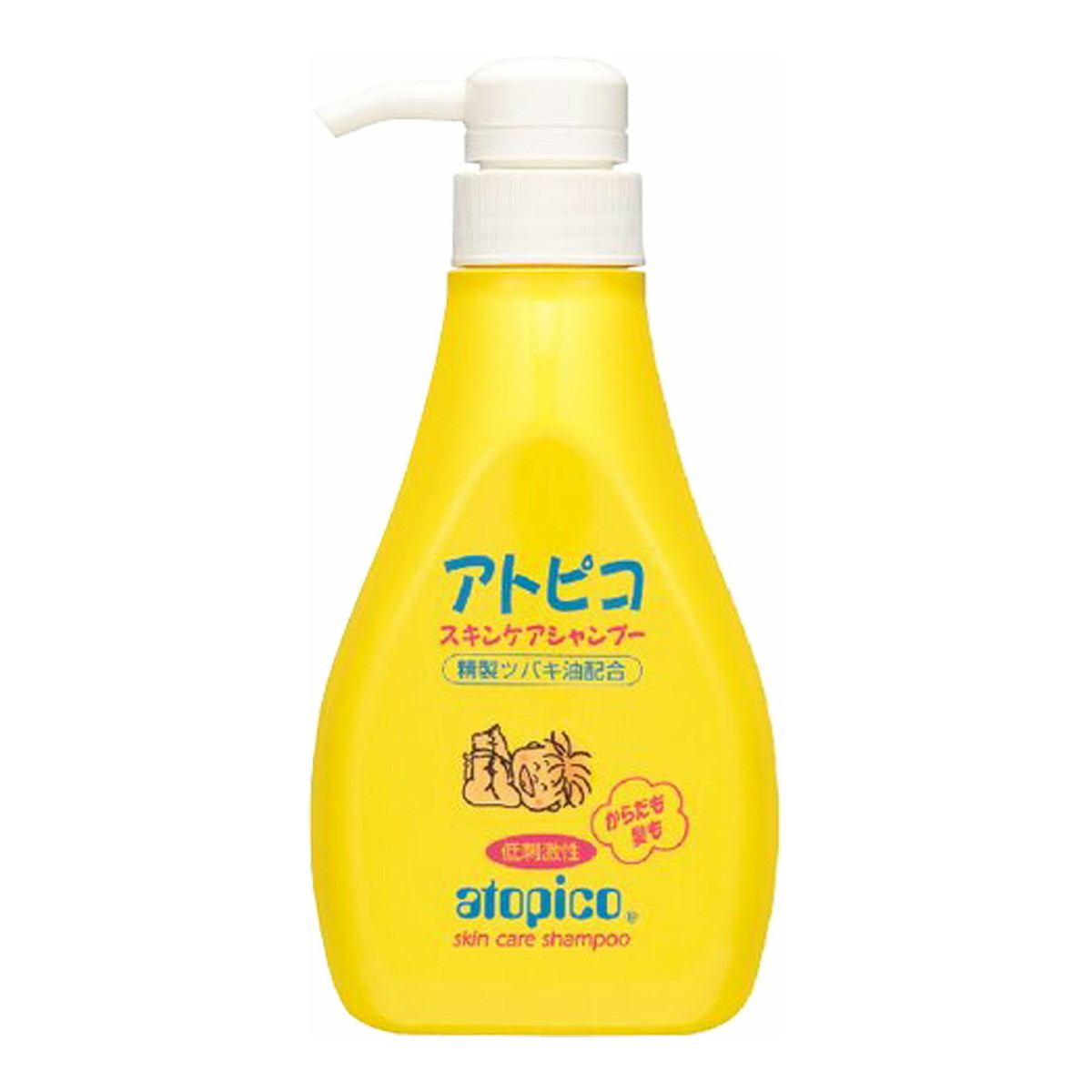 商品名：大島椿 アトピコ スキンケアシャンプー 400ml ベビーソープ内容量：400mlJANコード：4970170741507発売元、製造元、輸入元又は販売元：大島椿原産国：日本区分：化粧品商品番号：103-*005-4970170741507商品説明からだはもちろん髪、顔も洗える低刺激性の全身用シャンプー。精製ツバキ油が頭皮、毛髪や肌のうるおいを守ります。きめ細かな泡立ちでしっとりとした洗いあがりです。広告文責：アットライフ株式会社TEL 050-3196-1510 ※商品パッケージは変更の場合あり。メーカー欠品または完売の際、キャンセルをお願いすることがあります。ご了承ください。