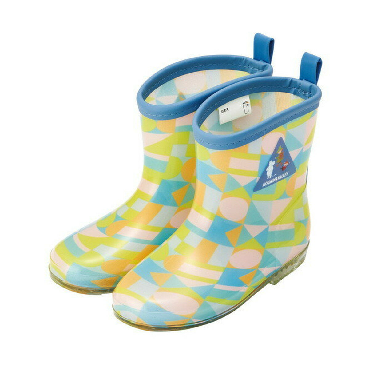 【送料込・まとめ買い×5個セット】スケーター SKATER RIBT18-A レインブーツ シューズ 長靴 子供用 ムーミン アニメ 反射テープ付 18cm