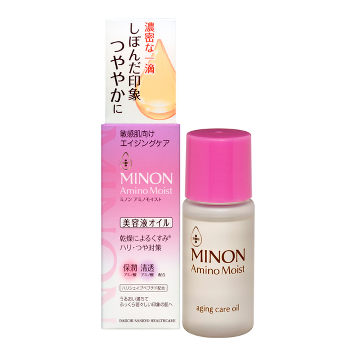 【送料込・まとめ買い×5個セット】第一三共ヘルスケア ミノン アミノモイスト エイジングケア オイル 20mL 美容液オイル