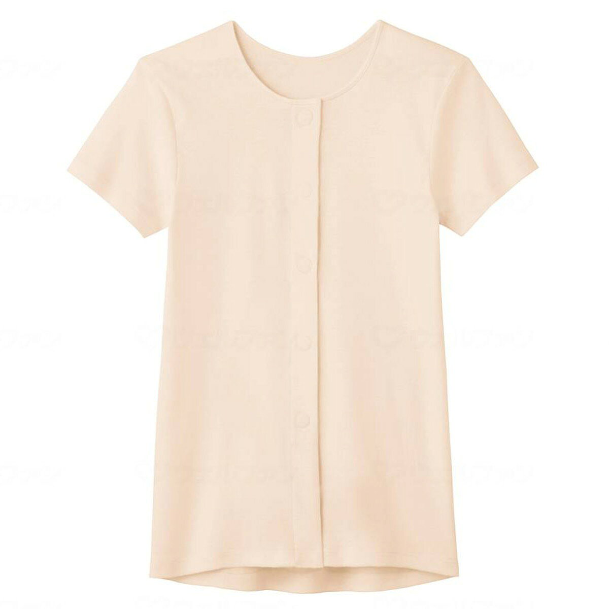 グンゼ 婦人用 3分袖 ワンタッチインナー カームベージュ LL 介護用肌着