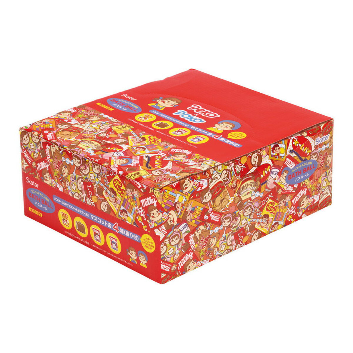 スケーター バスボール BOXセット 20個入 ペコちゃん 浴用化粧料