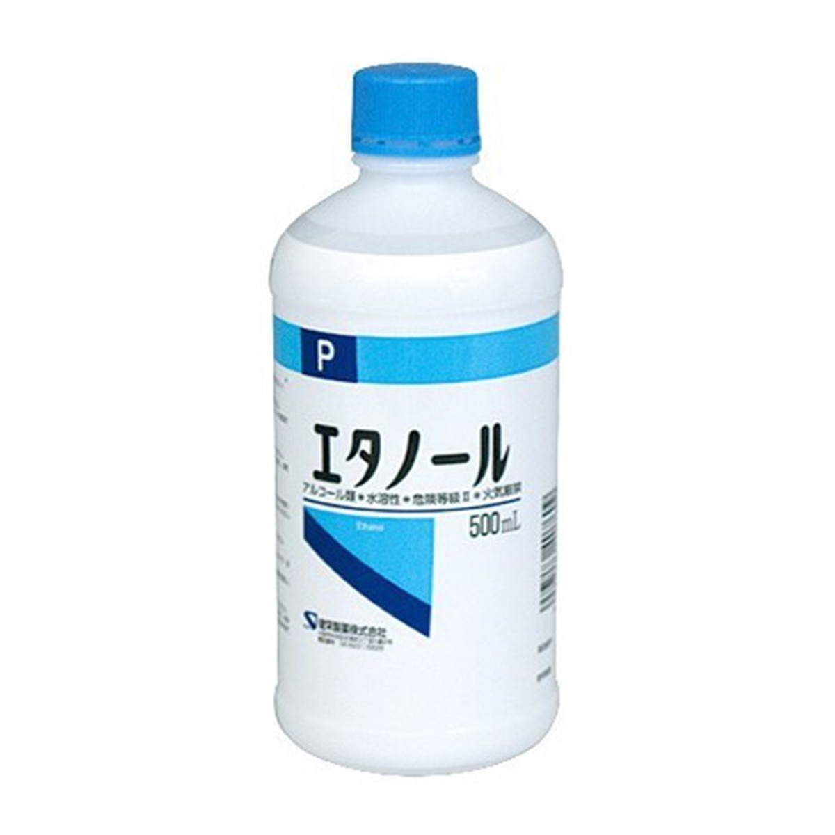 【送料込・まとめ買い×5個セット】健栄製薬 エタノール 500mL