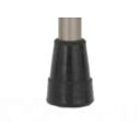 【送料込・まとめ買い×10個セット】クリスタル産業 杖先ゴム 交換用 足ゴム φ19mm 杖用替えゴム ステッキ用 介護用品