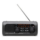【送料込・まとめ買い×5個セット】ドリテック さすだけ充電ラジオライト3 PR-323RBK ブラック 充電式ライト・ラジオ