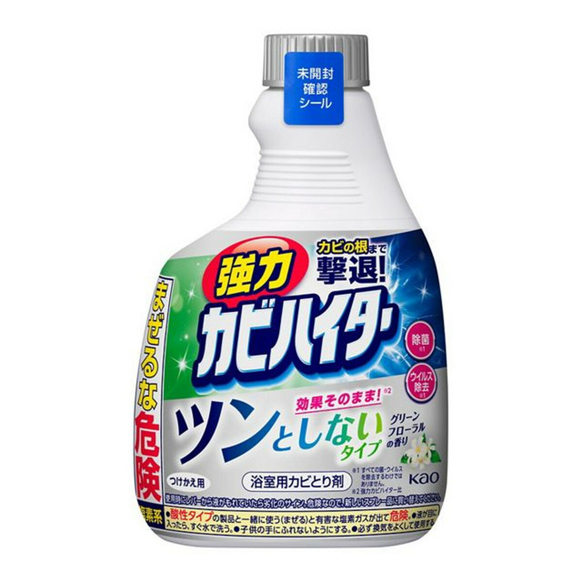 【送料込・まとめ買い×5個セット】花王 強力 カビハイター ツンとしないタイプ つけかえ用 360mL 浴室用カビ取り剤