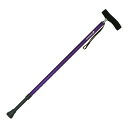 【送料込・まとめ買い×3個セット】シナノ SHINANO 杖 SOFT-GA パープル ソフトグリップ
