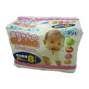 【送料込・まとめ買い×3個セット】大一紙工 赤ちゃんの おしりふき 80枚入×8パック