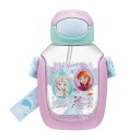 【送料込・まとめ買い×10個セット】スケーター PDSH6DX ワンプッシュストローボトル 530mL アナと 雪の女王25