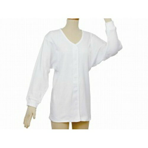 幸和製作所 テイコブ　ワンタッチ肌着　長袖　婦人用ホワイト LL