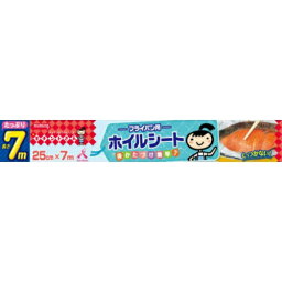 【送料込・まとめ買い×7点セット】クレハ キチントさん フライパン用ホイルシート25×7 (4901422325633)