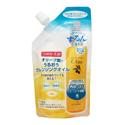 商品名：オリーブ園 うるおうクレンジングオイル つめかえ用　 170ml内容量：170mlJANコード:4901508974434発売元、製造元、輸入元又は販売元：株式会社黒ばら本舗原産国：日本区分：化粧品商品番号：101-17995ブランド：オリーブ園べた付かず潤いを残すクレンジングオリーブオイル配合のオイルベースに保水アミノ酸誘導体を配合し、毛穴の汚れをしっかり落としベタつきません。皮膚にバリアをつくり、潤いを残します。さわやかなグレープフルーツの香りです。広告文責：アットライフ株式会社TEL 050-3196-1510 ※商品パッケージは変更の場合あり。メーカー欠品または完売の際、キャンセルをお願いすることがあります。ご了承ください。