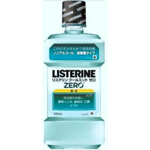 【送料込・まとめ買い×6点セット】ジョンソン＆ジョンソン 薬用 リステリン　クールミントゼロ　500ml