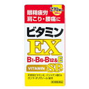 商品名：【第3類医薬品】サイキョウ・ファーマ ビタミン EX B1・B6・B12 SP 270錠入内容量：270錠JANコード：4562378462102発売元、製造元、輸入元又は販売元：サイキョウ・ファーマ原産国：日本区分：第三類医薬品商品番号：103-4562378462102□□□　商品説明　□□□目の疲れ・肩こり・腰の痛みなどのツライ症状に1日1回で効く！□□□　使用上の注意　□□□◆相談すること1．次の人は服用前に医師、薬剤師または登録販売者に相談してください。（1）医師の治療を受けている人（2）薬などによりアレルギーを起こしたことのある人2．服用後、次の症状があらわれた場合は副作用の可能性があるので、直ちに服用を中止し、この説明文書を持って医師、薬剤師または登録販売者に相談してください。（関係部位：症状）[皮膚]発疹・発赤、かゆみ[消化器]吐き気・嘔吐、口内炎、胃部不快感3．服用後、次の症状があらわれることがあるので、このような症状の継続または増強が見られた場合には、服用を中止し、医師、薬剤師または登録販売者に相談してください。　　下痢、軟便、便秘4．1ヵ月位服用しても症状がよくならない場合は服用を中止し、この説明文書を持って医師、薬剤師または登録販売者に相談してください。5．服用後、生理が予定より早くきたり、経血量がやや多くなったりすることがあります。出血が長く続く場合は、医師、薬剤師または登録販売者に相談してください。使用期限120日以上の商品を販売しております□□□　効果・効能　□□□1．次の諸症状の緩和 眼精疲労、筋肉痛・関節痛（腰痛、肩こり、五十肩など）、手足のしびれ、神経痛（ただし、これらの症状について、1ヵ月ほど服用しても改善がみられない場合は、医師または薬剤師に相談してください）2．次の場合のビタミンB1 B6 B12の補給 肉体疲労時、妊娠・授乳期、病中病後の体力低下時□□□　用法・用量　□□□次の量を、食後に水またはお湯で、かまずに服用してください。[成人（15歳以上）]2〜3錠[15歳未満]服用しないこと（用法・用量に関連する注意）定められた用法・用量を厳守してください。□□□　成分・分量　□□□3錠（1日量）中・・・フルスルチアミン（ビタミンB1誘導体）とし（フルスルチアミン塩酸塩）：100mg（109.16mg）、ピリドキシン塩酸塩（ビタミンB6）：100mg、シアノコバラミン（ビタミンB12）：1,500μg、酢酸d-α-トコフェロール（天然型ビタミンE）：100mg、パントテン酸カルシウム：30mg、ガンマ‐オリザノール：10mg添加物として、ケイ酸Ca、二酸化ケイ素、ゼラチン、乳酸Ca水和物、ヒドロキシプロピルセルロース、ポビドン、クロスカルメロースNa、タルク、ステアリン酸Mg、軽質無水ケイ酸、セルロース、セラック、ヒプロメロース、ヒマシ油、ジメチルポリシロキサン、白糖、アラビアゴム、炭酸Ca、ポリオキシエチレンポリオキシプロピレングリコール、酸化チタン、リボフラビン、カルナウバロウを含有します。□□□　お問い合わせ先　□□□お問い合わせ(株)サイキョウ・ファーマ　お客様相談窓口TEL：0120-456-787受付時間：平日10時〜17時（土、日、祝日を除く）文責：アットライフ株式会社　登録販売者 尾籠 憲一広告文責：アットライフ株式会社TEL：050-3196-1510医薬品販売に関する記載事項第3類医薬品広告文責：アットライフ株式会社TEL 050-3196-1510 ※商品パッケージは変更の場合あり。メーカー欠品または完売の際、キャンセルをお願いすることがあります。ご了承ください。