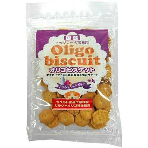 ペッツバリュー オリゴビスケット ミルクスイートポテト 60g