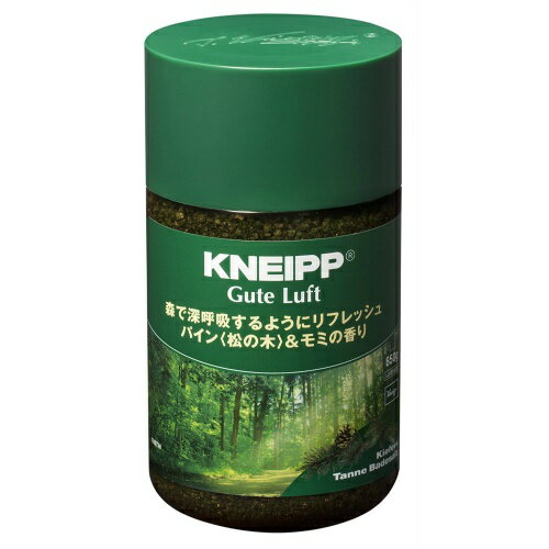 クナイプ クナイプ バスソルト グーテルフト パイン 松の木＆ モミの香り 850g(4580294850636)