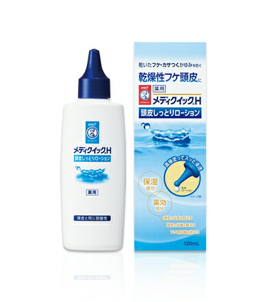 【送料無料・まとめ買い×12】ロート製薬 メディクイックH 頭皮しっとりローション 120ml×12点セット　医薬部外品（4987241155699）