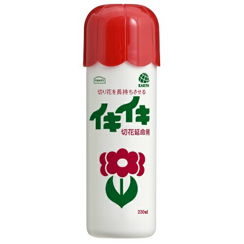 【まとめ買い×5】アース製薬 イキイキ 切花延命剤 230ml×5点セット（4901080041319）