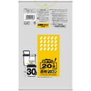 【夜の市★合算2千円超で送料無料対象】日本サニパック U38T オトクナ 30L 透明 室内ペール用 ゴミ袋 20枚
