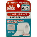 【送料込・まとめ買い×6個セット】エルモ サージカルテープ 25mm×9m