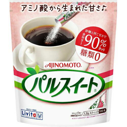 【送料込・まとめ買い×5個セット】大正製薬 パルスイート 顆粒 スティック 100本