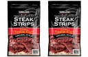 【2個】ビーフジャーキー ステーキストリップス 300g入り カークランドシグネチャーKS STEAK STRIPS　2個　賞味期限2024年4月 3,980円以上で送料無料（沖縄離島9,980円以上）