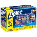 【24個セット】ジップロックコンテナ Ziploc 9種類 24個入セット コストコ 人気 耐熱保存容器 タッパー コンテナ 保存容器 Ziploc プレゼント 誕生日 出産祝い 結婚祝い 引越し祝い バレンタイン ホワイトデー ギフト 3,980円以上購入で送料無料(沖縄離島9,980円以上)