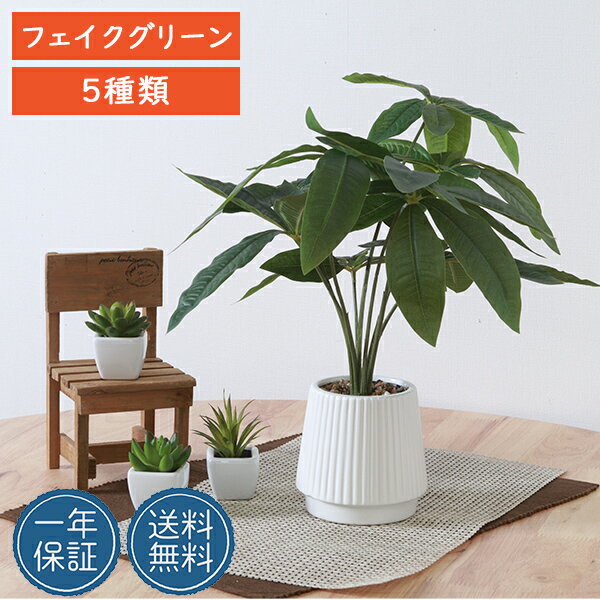  観葉植物 インテリア 人工観葉植物 造花 人工 フェイク 水のいらない カフェ オフィス お店 イベント おしゃれ 置物 緑 木 葉っぱ■ フェイクグリーン ホワイトポット ■