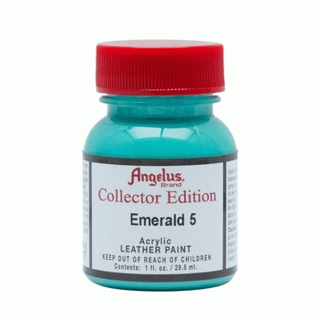 【エメラルド5（Emerald）1oz】Angelus Paint アンジェラスコレクターエディションペイント 1オンス（29.5ml）アクリル塗料