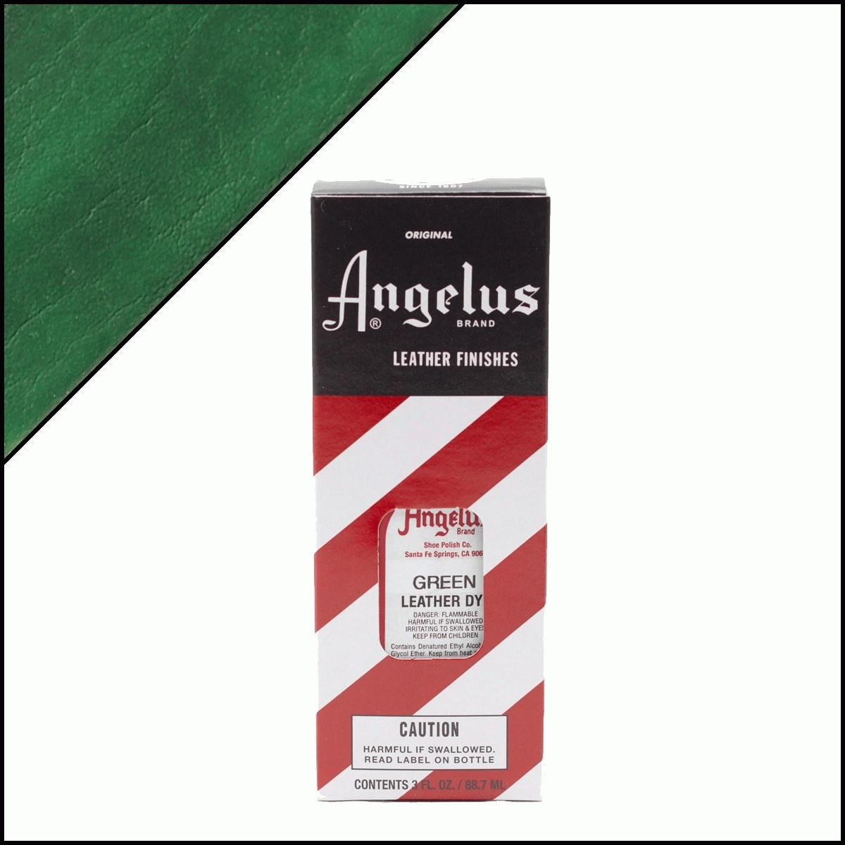 【グリーン】レザーダイ 3oz アンジェラス Angelus Paint